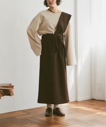 moi tytto | (取り外し可能)ワンショルペンシルスカート(スカート)