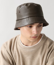 レザータッチバケットハット/266058