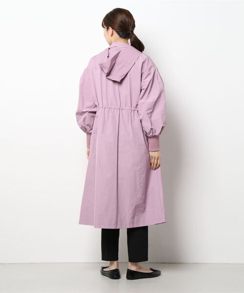 PICCIN（ピッチン）の「スタンドカラーフード付きコート（その他アウター・レディース・ブラック/ベージュ/ライトパープル・M）」の14枚目の写真