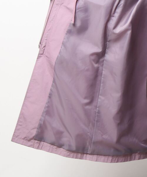 PICCIN（ピッチン）の「スタンドカラーフード付きコート（その他アウター・レディース・ブラック/ベージュ/ライトパープル・M）」の9枚目の写真