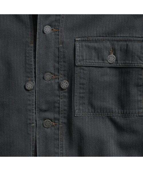 RRL（ダブル アール エル）の「ヘリンボーン オーバーシャツ（シャツ