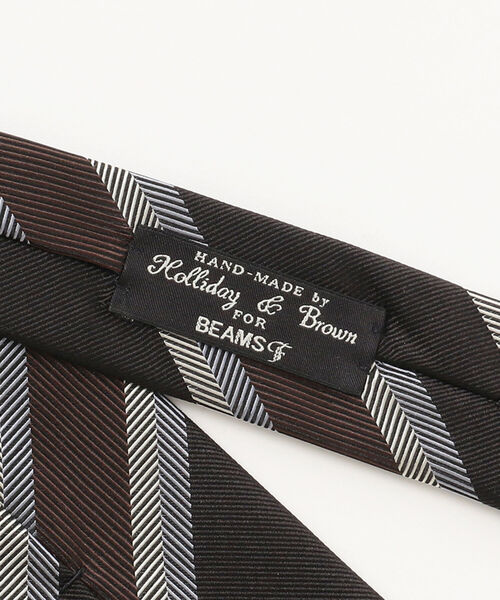 Holliday & Brown ストライプ ネクタイ Holliday & Brown（ホリデーアンドブラウン）の「Holliday & Brown