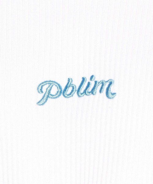 PBLIM（ページボーイリム）の「【PAGEBOYLIM】ロゴシシュウリブタンク（タンクトップ・レディース・ブラック/オフホワイト/ミント/イエロー・FREE）」の8枚目の写真