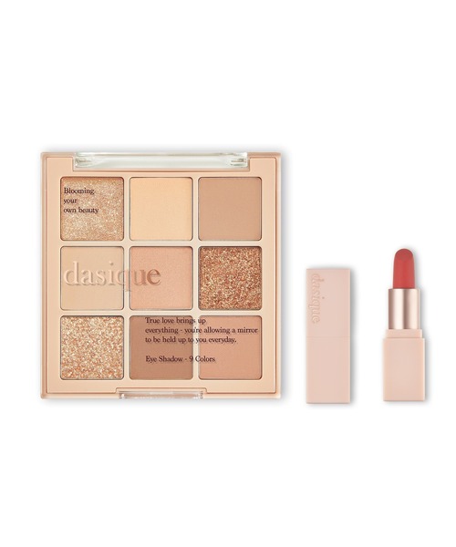 dasique(デイジーク)の「ZOZO限定【dasique/デイジーク】Shadow Palette (シャドウパレット)ミニリップ付き(アイシャドウ・レディース・#01_Sugar Brownie/#02_Rose Petal/#03_Nude Potion/#04_Pastel Dream/#05_Sunset mulhy/#07_Milk Latte/#09_Sweet Cereal/#10 Autumn Breeze/#08_flower book・FREE)」の4枚目の写真