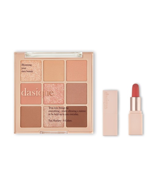 dasique(デイジーク)の「ZOZO限定【dasique/デイジーク】Shadow Palette (シャドウパレット)ミニリップ付き(アイシャドウ・レディース・#01_Sugar Brownie/#02_Rose Petal/#03_Nude Potion/#04_Pastel Dream/#05_Sunset mulhy/#07_Milk Latte/#09_Sweet Cereal/#10 Autumn Breeze/#08_flower book・FREE)」の6枚目の写真
