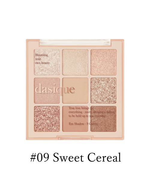 dasique(デイジーク)の「ZOZO限定【dasique/デイジーク】Shadow Palette (シャドウパレット)ミニリップ付き(アイシャドウ・レディース・#01_Sugar Brownie/#02_Rose Petal/#03_Nude Potion/#04_Pastel Dream/#05_Sunset mulhy/#07_Milk Latte/#09_Sweet Cereal/#10 Autumn Breeze/#08_flower book・FREE)」の13枚目の写真