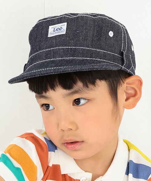 B:MING by BEAMS(ビーミングバイビームス)の「<KIDS>Lee / ワークキャップ(キャップ・キッズ・インディゴブルー/その他1・50cm/54cm)」の2枚目の写真