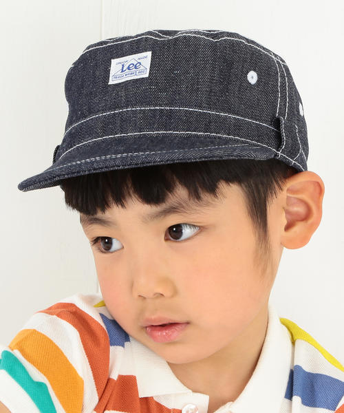 B:MING by BEAMS(ビーミングバイビームス)の「<KIDS>Lee / ワークキャップ(キャップ・キッズ・インディゴブルー/その他1・50cm/54cm)」の4枚目の写真