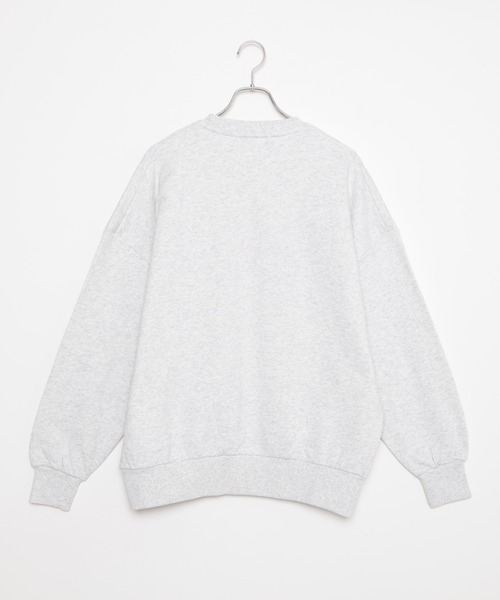 U.S. POLO ASSN.(ユーエスポロアッスン)の「∴WEGO/U.S.POLO ASSN.別注サガラロゴ刺繍プルオーバー(スウェット・メンズ・ダークグリーン/ネイビー/グレー系その他/ナチュラル・MEDIUM/LARGE)」の9枚目の写真