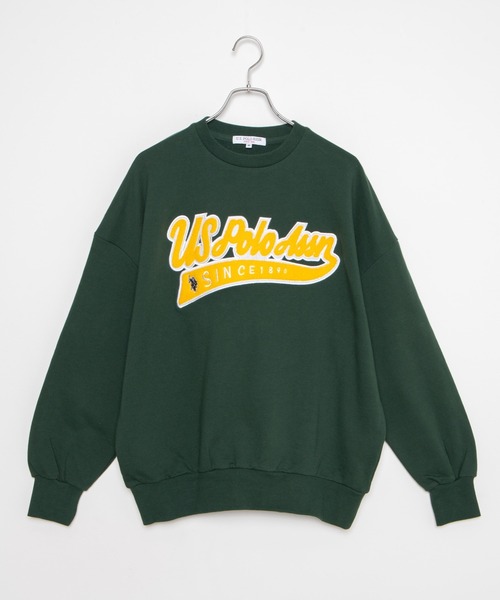 U.S. POLO ASSN.(ユーエスポロアッスン)の「∴WEGO/U.S.POLO ASSN.別注サガラロゴ刺繍プルオーバー(スウェット・メンズ・ダークグリーン/ネイビー/グレー系その他/ナチュラル・MEDIUM/LARGE)」の16枚目の写真