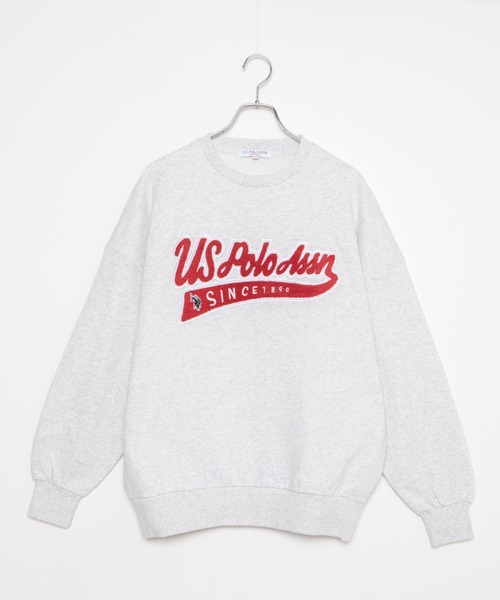 U.S. POLO ASSN.(ユーエスポロアッスン)の「∴WEGO/U.S.POLO ASSN.別注サガラロゴ刺繍プルオーバー(スウェット・メンズ・ダークグリーン/ネイビー/グレー系その他/ナチュラル・MEDIUM/LARGE)」の10枚目の写真