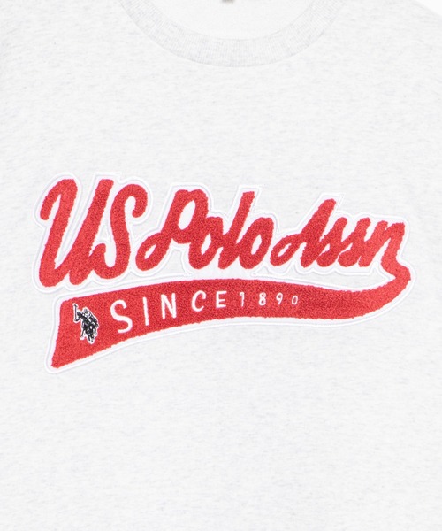 U.S. POLO ASSN.(ユーエスポロアッスン)の「∴WEGO/U.S.POLO ASSN.別注サガラロゴ刺繍プルオーバー(スウェット・メンズ・ダークグリーン/ネイビー/グレー系その他/ナチュラル・MEDIUM/LARGE)」の11枚目の写真
