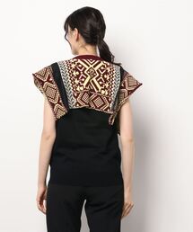 TOGA PULLA（トーガ プルラ）の「TOGA PULLA Jacquard knit top TP21