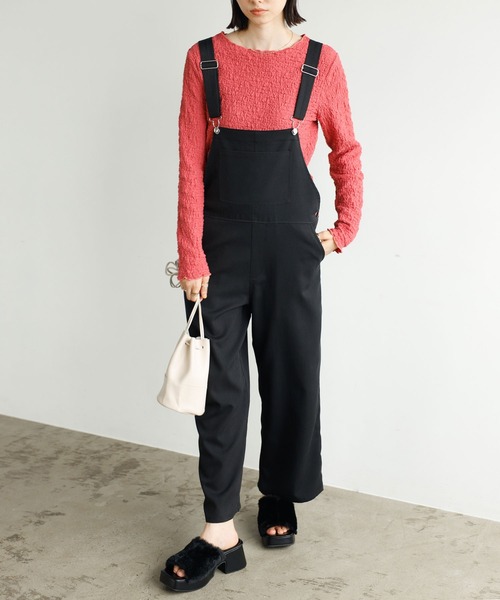 GeeRA(ジーラ)の「ワッシャーカットソープルオーバー(Tシャツ/カットソー・レディース・ブラック/グリーン/アイボリー/ピンク/イエロー・MEDIUM/X-LARGE/LARGE)」の20枚目の写真