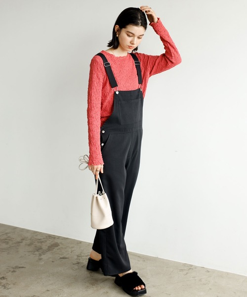 GeeRA(ジーラ)の「ワッシャーカットソープルオーバー(Tシャツ/カットソー・レディース・ブラック/グリーン/アイボリー/ピンク/イエロー・MEDIUM/X-LARGE/LARGE)」の21枚目の写真