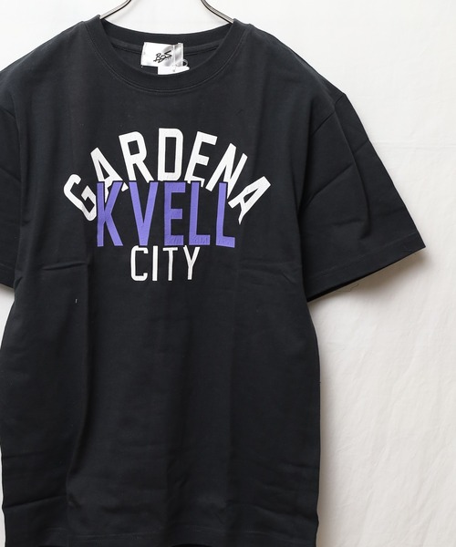 sunny branch（サニーブランチ）の「★Bl★プリントTシャツ 半袖 ユニセックス（Tシャツ/カットソー・レディース・ブルー/ホワイト/スミクロ・FREE/LARGE/MEDIUM）」の3枚目の写真
