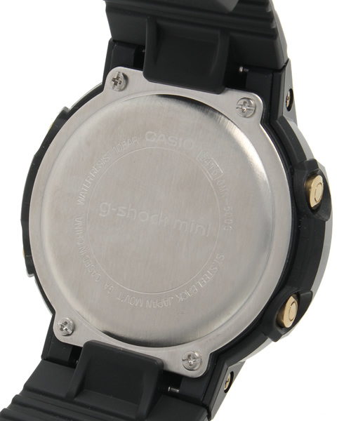 G-SHOCK（ジーショック）の「g-shock mini / “GMN-500G-1BJR”（アナログ腕時計・レディース・ブラック・ONE SIZE）」の2枚目の写真