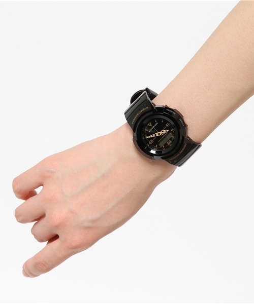 G-SHOCK（ジーショック）の「g-shock mini / “GMN-500G-1BJR”（アナログ腕時計・レディース・ブラック・ONE SIZE）」の9枚目の写真