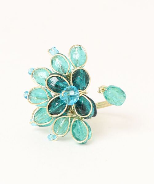 チャイハネ（チャイハネ）の「【チャイハネ】トルラムーンリング（リング・レディース・ブラック/レッド/オレンジ/グリーン・FREE）」の7枚目の写真