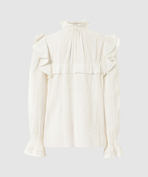 MARANT ETOILE(マランエトワール)の「IMEブラウス 22PHT2259 22P037E 01BK(シャツ/ブラウス・レディース・ベージュ系その他/ブラック・36/34)」の3枚目の写真