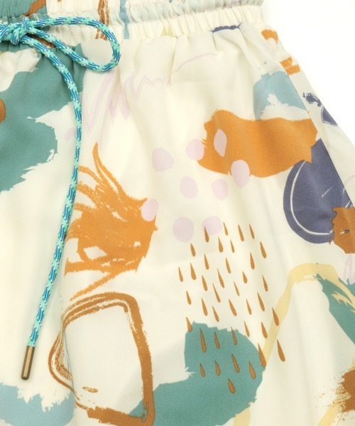 チチカカ（チチカカ）の「マルチペイントスカート（スカート・レディース・ブラウン/アイボリー・FREE）」の12枚目の写真