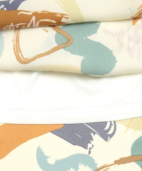 チチカカ（チチカカ）の「マルチペイントスカート（スカート・レディース・ブラウン/アイボリー・FREE）」の13枚目の写真