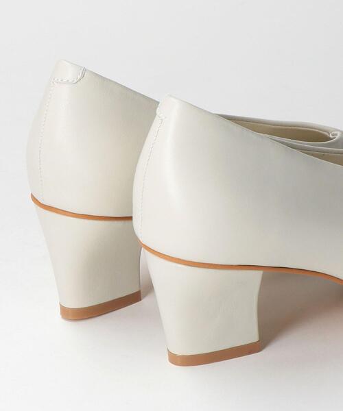 No2 BY レザースクエアトゥ　スイッチング　パンプス BEAUTY&YOUTH UNITED ARROWS（ビューティーアンドユース