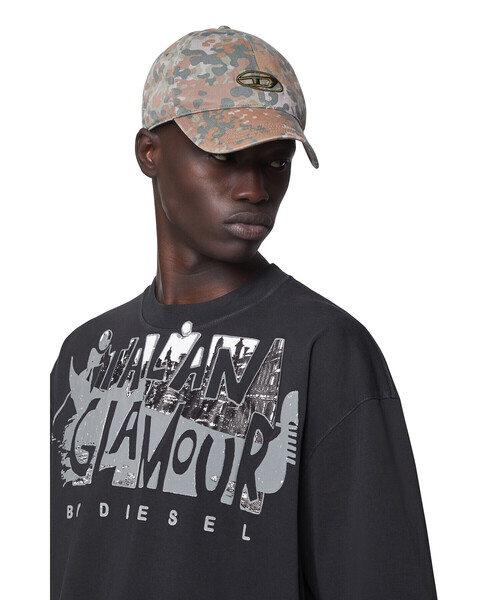 DIESEL（ディーゼル）の「メンズ Tシャツ パフプリント リラックスフィット（Tシャツ/カットソー・メンズ・ホワイト/ブラック/グレー/レッド・SMALL/MEDIUM/LARGE/X-LARGE/XX-LARGE/X-SMALL/XXX-LARGE）」の11枚目の写真