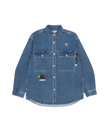 AAPE BY A BATHING APE | AAPE LONG SLEEVE DENIM SHIRT(シャツ/ブラウス)