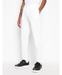 ARMANI EXCHANGE | 【A|X アルマーニ エクスチェンジ】A|Xロゴパッチ　コットンパンツ(チノパンツ)