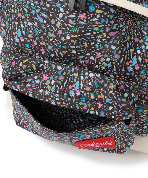 Manhattan Portage(マンハッタンポーテージ)の「●Manhattan Portage×BEAMS BOY / 別注“1209” LIBERTY 15SS(バックパック/リュック・レディース・ブラック/ネイビー・ONE SIZE)」の9枚目の写真