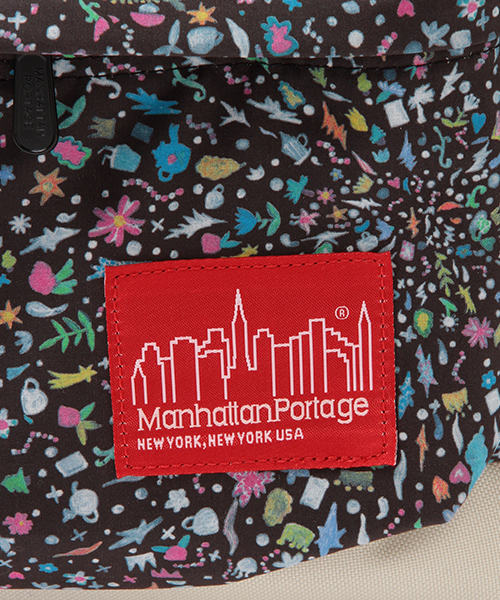 Manhattan Portage(マンハッタンポーテージ)の「●Manhattan Portage×BEAMS BOY / 別注“1209” LIBERTY 15SS(バックパック/リュック・レディース・ブラック/ネイビー・ONE SIZE)」の7枚目の写真