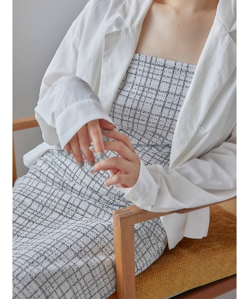 Ayla(アイラ)の「tweed tops(キャミソール・レディース・アイボリー・FREE)」の16枚目の写真