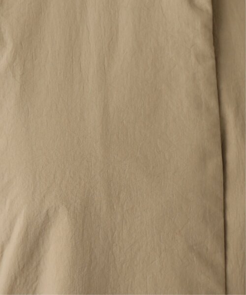 RAY CASSIN（レイカズン）の「ナイロンロングコート（ステンカラーコート・レディース・ベージュ/オフホワイト・FREE）」の11枚目の写真