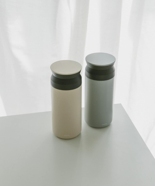 KINTO(キントー)の「『別注』KINTO×DOORS LIVING PRODUCTS トラベルタンブラー 350ml(キッチンツール・レディース・ベージュ系その他・-)」の14枚目の写真