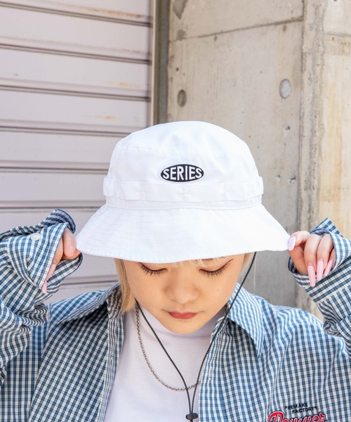 WEGO（ウィゴー）の「WEGO/ロゴサファリハット（ハット・レディース・ホワイト/ブラック/その他1・FREE）」の8枚目の写真