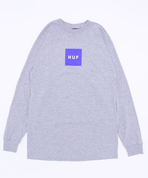 HUF(ハフ)の「<HUF/ハフ>スクエアロゴ長袖Tシャツ(Tシャツ/カットソー・メンズ・ホワイト/ブラック/グレー・M/L/XL)」の16枚目の写真