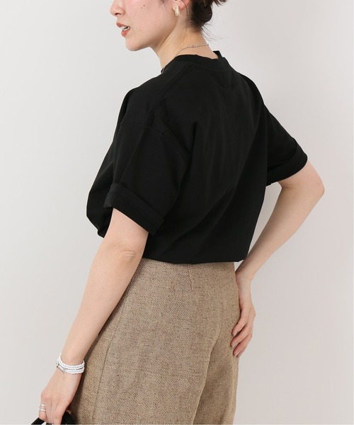 IENA(イエナ)の「【TRADITIONAL WEATHERWEAR】 BASIC Tシャツ(Tシャツ/カットソー・レディース・ネイビー/ホワイト/ブラウン/ブラック・FREE)」の17枚目の写真