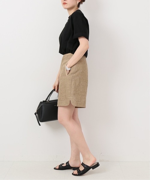 IENA(イエナ)の「【TRADITIONAL WEATHERWEAR】 BASIC Tシャツ(Tシャツ/カットソー・レディース・ネイビー/ホワイト/ブラウン/ブラック・FREE)」の12枚目の写真