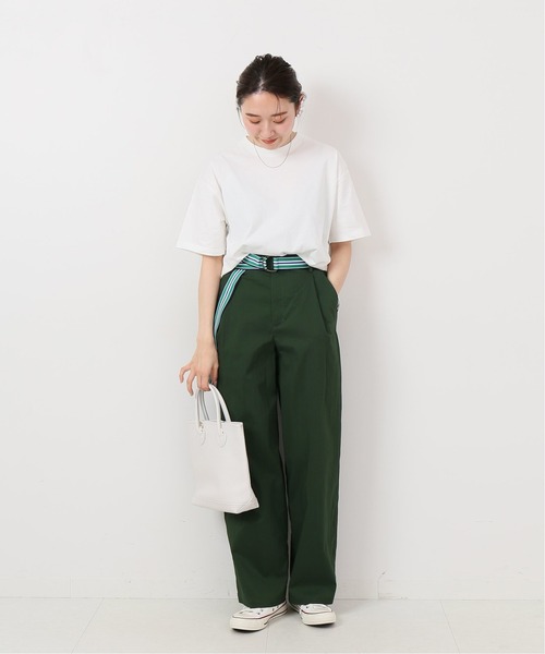 IENA(イエナ)の「【TRADITIONAL WEATHERWEAR】 BASIC Tシャツ(Tシャツ/カットソー・レディース・ネイビー/ホワイト/ブラウン/ブラック・FREE)」の18枚目の写真