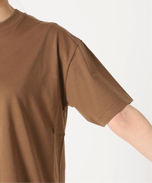 IENA(イエナ)の「【TRADITIONAL WEATHERWEAR】 BASIC Tシャツ(Tシャツ/カットソー・レディース・ネイビー/ホワイト/ブラウン/ブラック・FREE)」の9枚目の写真