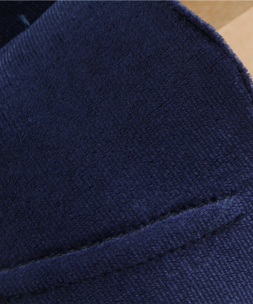 OUTLET（アウトレット）の「【who's who Chico】ベロアバレーシューズ（バレエシューズ・レディース・ブラック/レッド/ネイビー・SMALL/LARGE/MEDIUM）」の11枚目の写真
