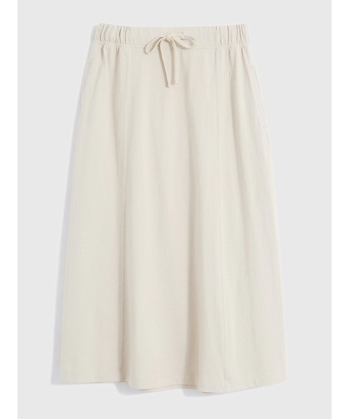 GAP（ギャップ）の「ウォッシュドロー ジャージー マキシスカート（スカート・レディース・ブラック/グレー/ブルー/ナチュラル・XXS/L/XS/S/M）」の4枚目の写真