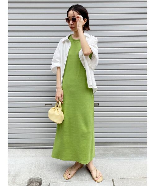 Ungrid（アングリッド）の「ビッグハーフスリーブシャツ（シャツ/ブラウス・レディース・オフホワイト/ピンク/オレンジ/イエロー・FREE）」の21枚目の写真