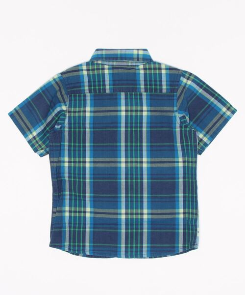 RUGGEDWORKS(ラゲッドワークス)の「【お揃い可能】 マドラスチェック半袖開襟シャツ(シャツ/ブラウス・キッズ・オレンジ/ブルー・90/100/110/120/130/140/150)」の15枚目の写真