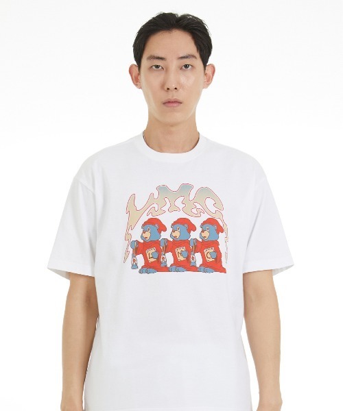 ★21-22FW新作★LMC★THREE BEARS LONG SLV TEE LMC】THREE BEARS V2 TEE / エルエムシー スリー ベアー V2