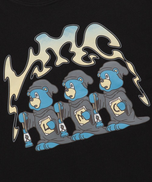 LMCの「【LMC】THREE BEARS V2 TEE / エルエムシー スリー ベアー V2 グラフィック Tシャツ（Tシャツ/カットソー・メンズ・チャコールグレー/ブラック/ホワイト/ネイビー・LARGE/X-LARGE/MEDIUM/SMALL）」の14枚目の写真