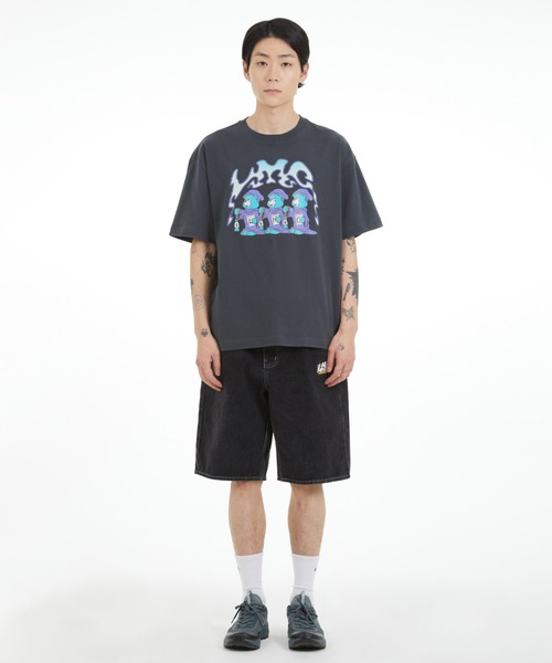 LMCの「【LMC】THREE BEARS V2 TEE / エルエムシー スリー ベアー V2 グラフィック Tシャツ（Tシャツ/カットソー・メンズ・チャコールグレー/ブラック/ホワイト/ネイビー・LARGE/X-LARGE/MEDIUM/SMALL）」の17枚目の写真