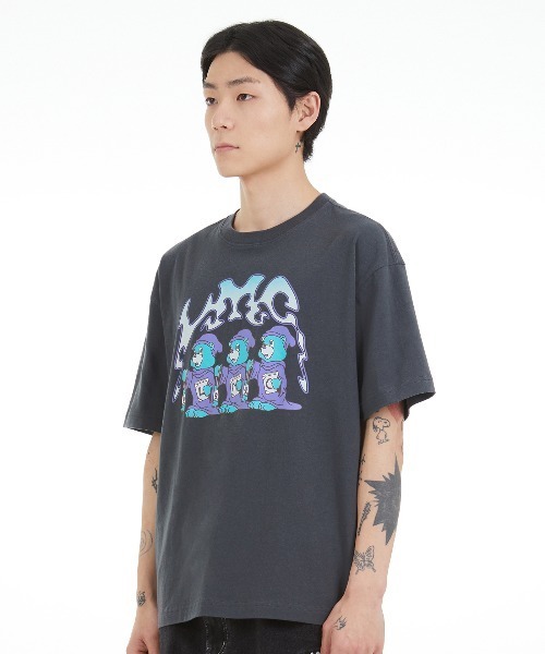 Tシャツ・カットソー LMC 3D BEAR SWEATSHIRT light heather gray 0LM23SSW101LHG 4573dad3e2f2235857071d65027dab