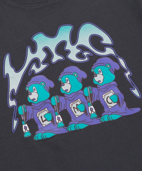 ☆LMC☆ LMC THREE BEARS LONG SLV TEE Tシャツ 韓国発 人気 ☆LMC☆ LMC THREE BEARS LONG SLV TEE Tシャツ 韓国発 人気